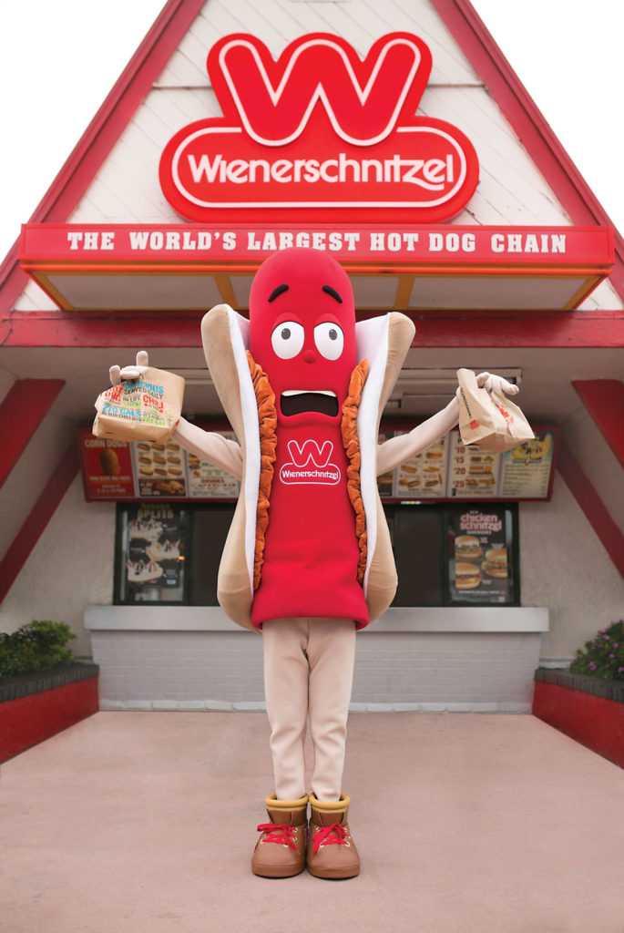 Wienerschnitzel Franchise TDO in front of store